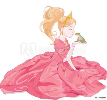Picture of Princess Kissing Frog